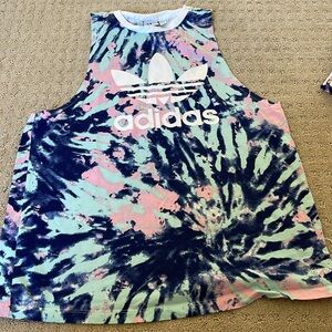 Adidas shorts and tank top lg